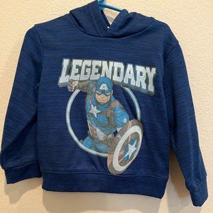 Toddler Captain America Hoodie